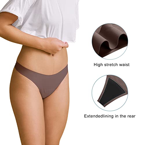 Image of SHARICCA Women Postpartum Period Thongs 4 Layers Leakproof Underwear Panties for teen ladies Multipack