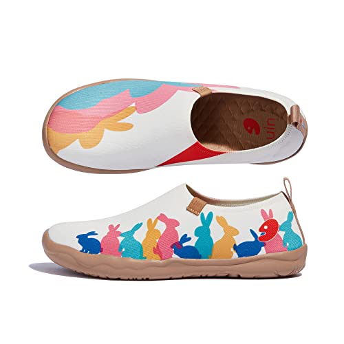 Image of UIN Women's Art Travel Shoes Slip On Casual Cozy Loafers Lightweight Comfort Fashion Sneaker Toledo Ⅰ