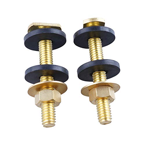 Toilet Wax Ring Kit, Toilet Bowl Wax Ring With Brass Closet Bolts, Bolt Caps, Pe Flange And Extra Retainers, Thick Wax Ring Gasket For Toilet Bowl- Gas, Odor And Watertight Seal #TOP4