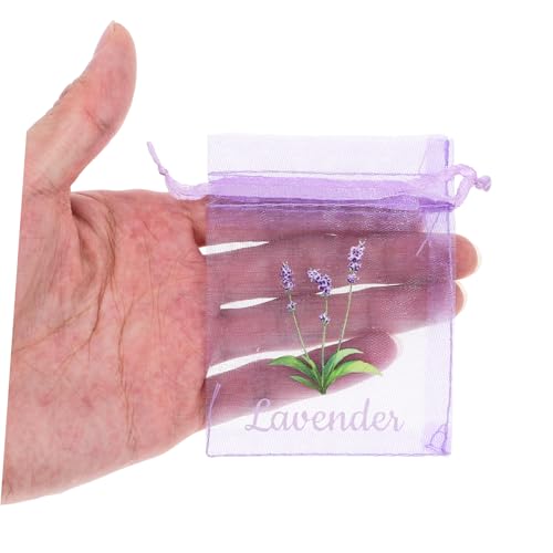Bolsas sachet de malla con cordón para lavanda 20 unidades miniatura 3