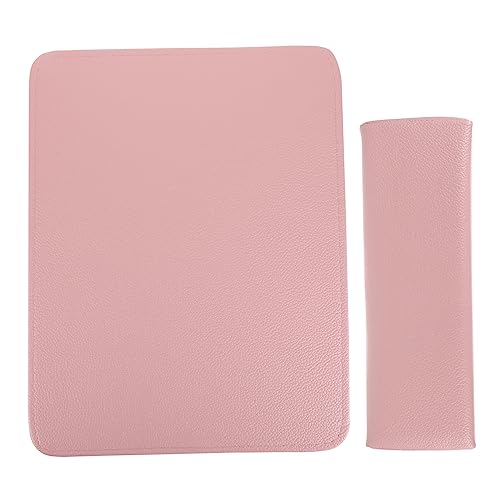 DEARMAMY 2 Piezas De Almohadillas Para Manicura Almohadillas Para Manos Kit De Manicura Secador De Esmalte De Uñas Mini Reposamanos Y Tapete Para Uñas Tapetes Para Uñas Kits Para
