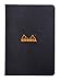 Rhodia Staplebound Notebook 6x8.25 Black