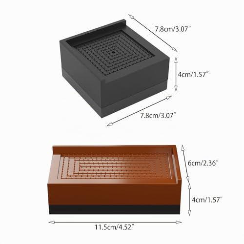Elevadores de muebles y sofás pack de 4 patas para aumentar altura 7
