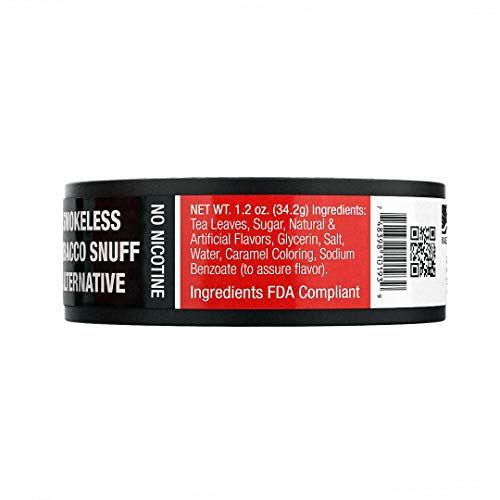 BaccOff, Original Fine Cut, Premium Tobacco Free, Nicotine Free Snuff Alternative (10 Cans)
