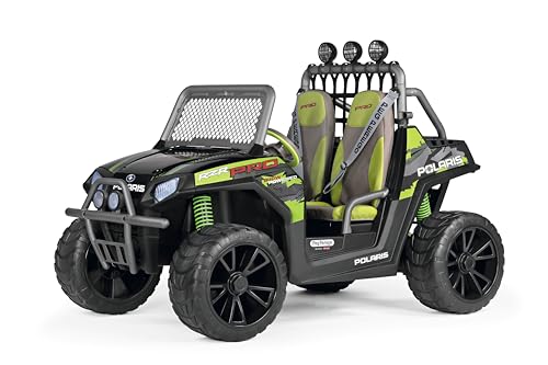 Peg Perego Polaris RZR PRO Green Shadow Extra Large 24 Volt Ride on Off Road Vehicle