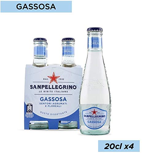 Gaseous Sanpellegrino 4 x 20 cl
