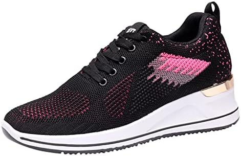 Chaussures De Marche Femme Confort – Baskets Orthopédiques Avec Coussin D'Air Et Semelle Épaisse