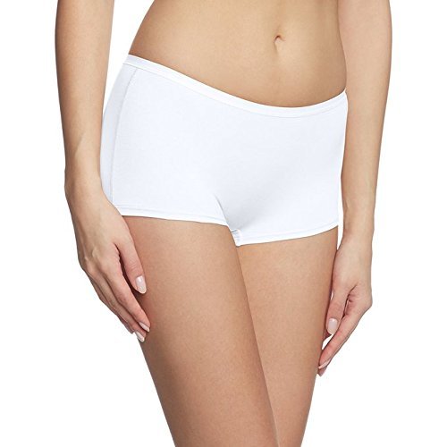 White Women’s Boy Short Panty (Large)