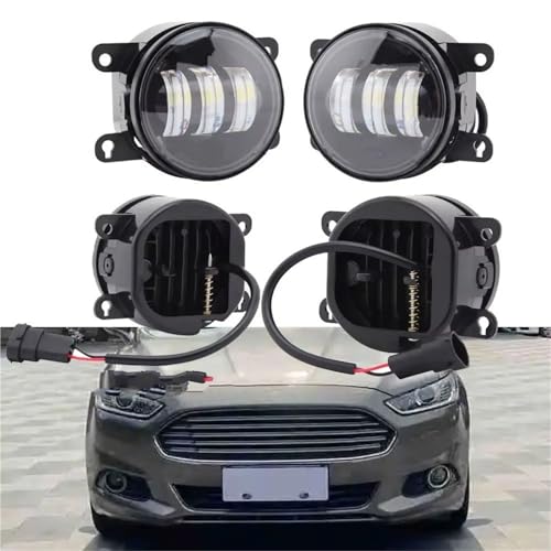 Phare Avant Ford Fusion 2014 Antibrouillard LED DRL Blanc Accessoire Pare-chocs