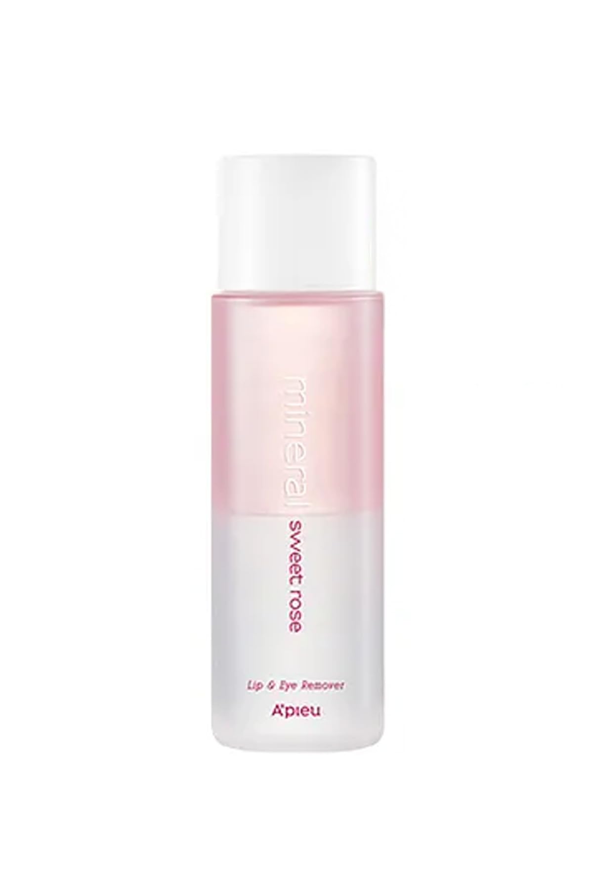 A'PIEU Hassas Ciltler İçin Çift Fazlı Göz ve Dudak Makyaj Temizleyici Mineral Lip ve Eye Remover Sweet Rose