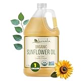 Kevala, Aceite de Girasol, Orgánico, 1 Galón, 3.78 Litros