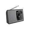 TechniSat DIGITRADIO 2 – Tragbares DAB+/UKW-Radio mit Akku (mit Bluetooth Audiostreaming, Weckfunktion, OLED Display…