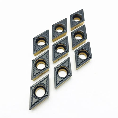 10 piezas inserto de carburo acero inoxidable DCMT11T304 miniatura 6