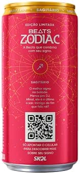 Skol Beats Zodiac FOGO, Pack com 8 Latas de 269ml Beats 269 Ml |  Amazon.com.br