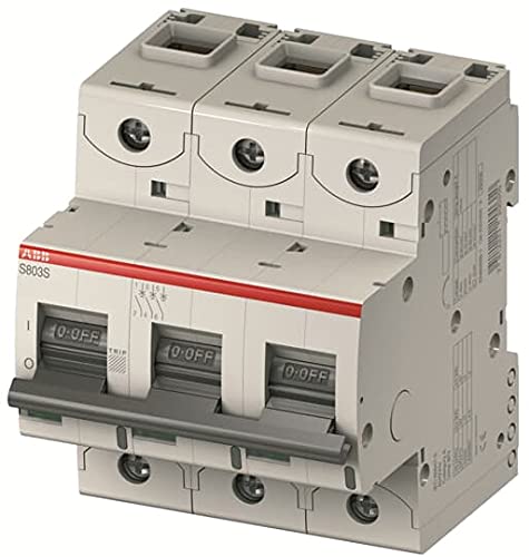 ABB disjoncteur 2CCS863001R0164 haute performance coupure 50kA courbe C calibre 16A triphasé