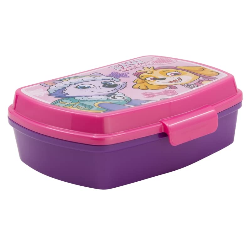 Pack Retour à L'École Pat' Patrouille - Bouteille Sport 390 Ml + Boîte à Sandwich, Sans BPA