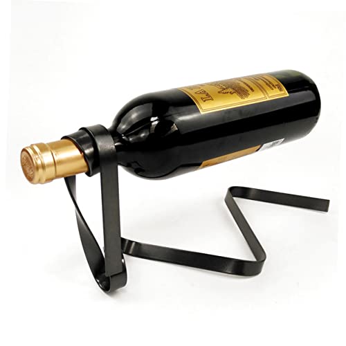 Soporte para botellas de vino de hierro Mikinona miniatura 5