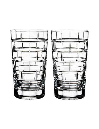 Rogaska Quoin Hiball, Pair