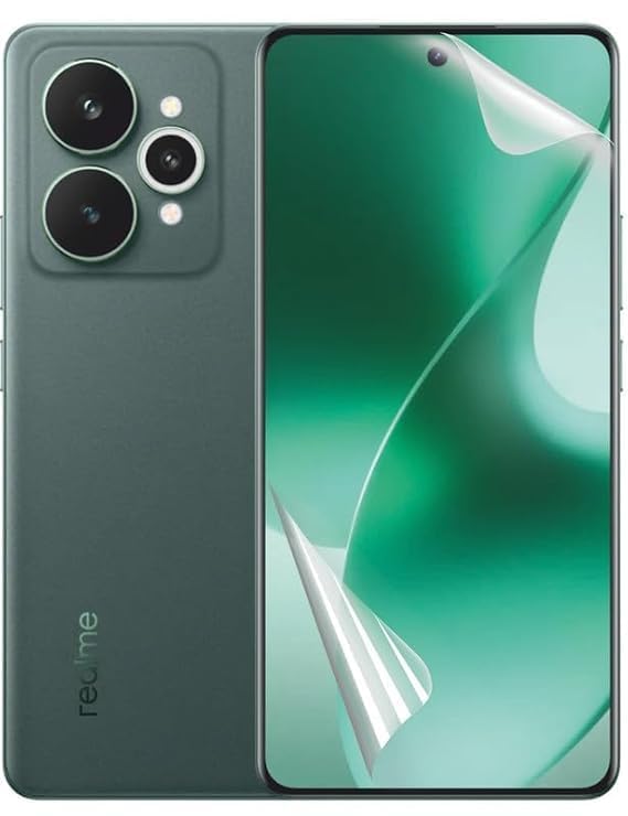 AACL Matte Screen Protector for Realme 15 5G / Realme 15 pro 5G Membrane Case Friendly Full Edge to Edge Screen Coverage & Installation Kit-(Pack of 1)-image-0