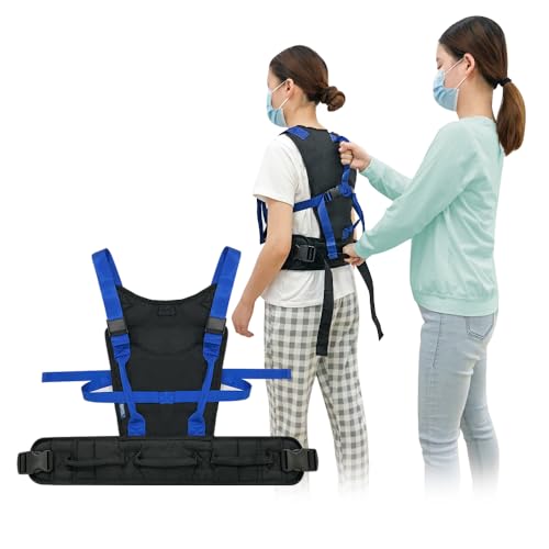 KAVIL Gait Belts Transfer Boards Harness with Handles Physical Therapy Belt for Seniors Elderly Assistance Products Walking Safety Patient Parkinson's, Pediatric Lifting Belt