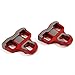 VeloChampion 6 Degree Float Look Keo Compatible Bike Cleats – (Pair) Replacement 3Cleat Set for 3 Bolt Bicycle Pedals