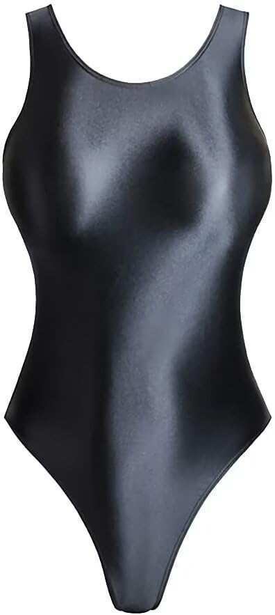 レオタード＆ Tバッグ競泳水着＆ レースクイーン 超ハイレグ 薄生地テカリ感有り レオタード＆ Tバッグ競泳水着＆ レースクイーン 超ハイレグ 薄生地