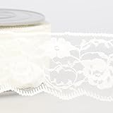 Rachel   Bordure dentelle   Ivoire   5,5 cm