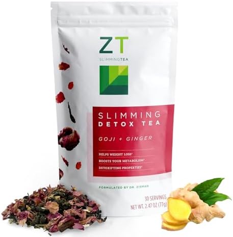 Dr. Zisman ZT Slimming – Goji-Ginger Detox Blend – Healthy Weight Management Organic Herbal Tea Organic for Cleanse, Enhance Your Metabolism Naturally (Loose Leaf) Dr. Zisman ZT Slimming – Goji-Ginger Detox Blend – Healthy Weight Management Organic Herbal Tea Organic for Cleanse, Enhance Your Metabolism Naturally (Loose Leaf)
