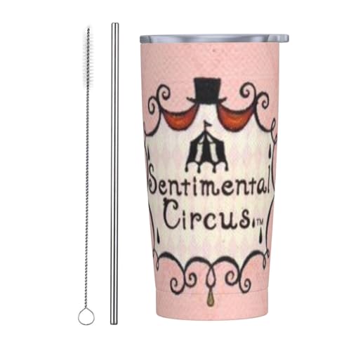 センチメンタルサーカス (28) 水筒 真空断熱ケータイマグ 600ml ステンレスボトル 車用 直飲み 保温 保冷 フタ付きコーヒーカップ アウトドア 車のネイブに最適 スポーツタイプ ステンレスクールボトル 軽量 隔? 水筒 男の子 女の子