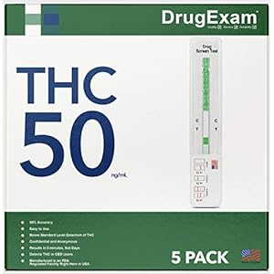 5 Pack – Fen Strips for Rapid Detection, Urinary Drug Testing, One-Step Quick Results, Easy-Read Urine Drug Test Strips, Synthetic OPI Detection Drug Testing Strip,Drug Test Strips, Fen 20 ng/mL