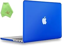 Vista 95 de UESWILL Funda de Carcasa Rígida Mate Compatible con MacBook Pro (Retina, 13 pulgadas, principios de 2015/2014/2013/finales de 2012), Modelo Negro