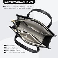 Peacocktion Small Tote Bag for Women Crossbody Bags with Zipper Top Handle Satchel Purses and Handbags — image 4