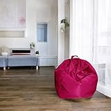 Photo Gallery talamo italia - pouf abe, poltrona multiuso, poltroncina sacco, pouf poggiapiedi, made in italy, 65x65 h50 cm, fucsia Photo Gallery talamo italia - pouf abe, poltrona multiuso, poltroncina sacco, pouf poggiapiedi, made in italy, 65x65 h50 cm, fucsia