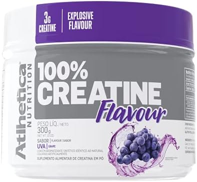100% Creatine Flavour (300 g) Uva, Atlhetica Nutrition