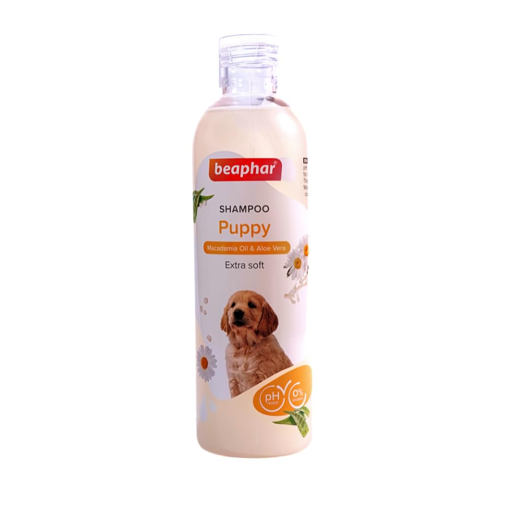 See full amazon price history chart for Beaphar Puppy Shampoo, Extra Soft & Glossy Coat | Macadamia Oil, Aloe Vera | Dryness & Itch Relief | Herbal Shampoo for Puppies - 250 ml Beaphar Puppy Shampoo, Extra Soft & Glossy Coat | Macadamia Oil, Aloe Vera | Dryness & Itch Relief | Herbal Shampoo for Puppies - 250 ml (B00LBZZNS2) Amazon Price History, Amazon Price Tracker