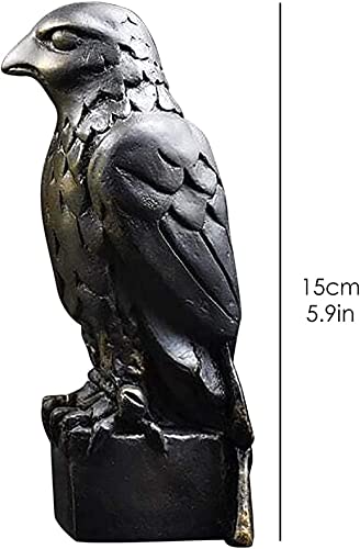 Guoyimt 1941 Maltese Falcon Statue Film Replica With Secret Chamber Statue Of God Of War Handmade Falcon Sculpture #TOP6