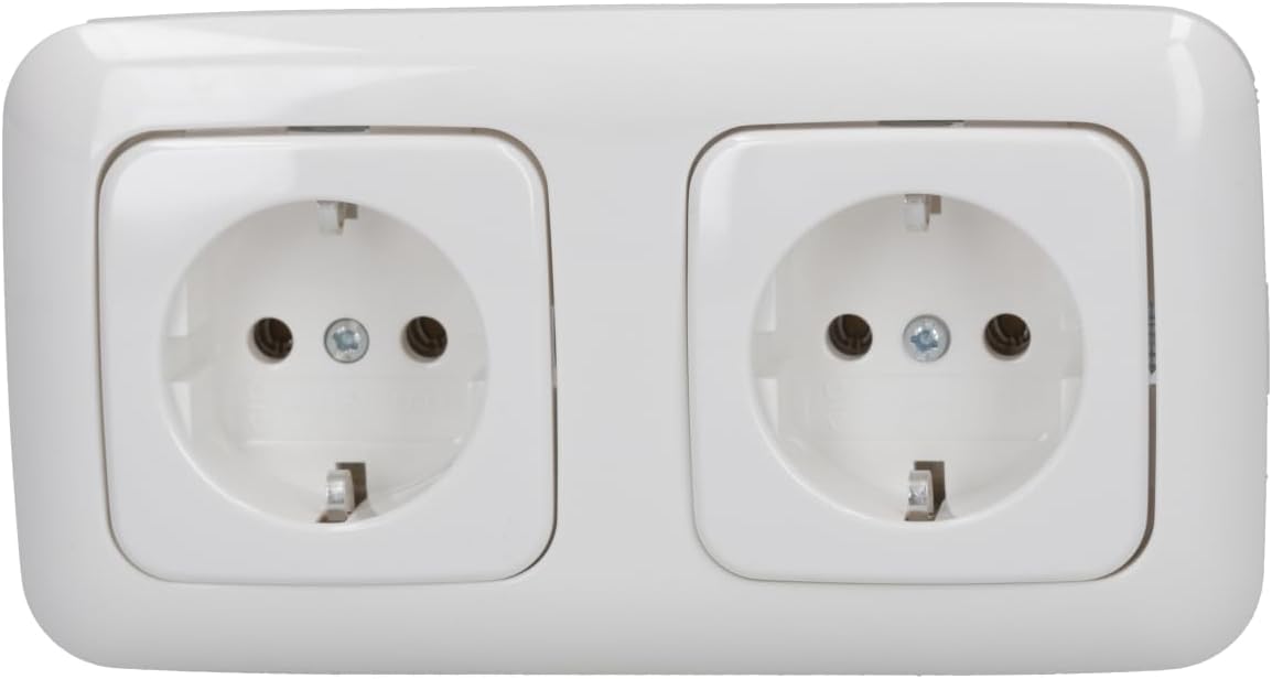 2 x sockets, 1 x frame 2 sockets