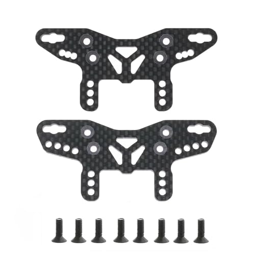 Kit support amortisseur carbone Tamiya XM-01 Pro pour rigidité accrue