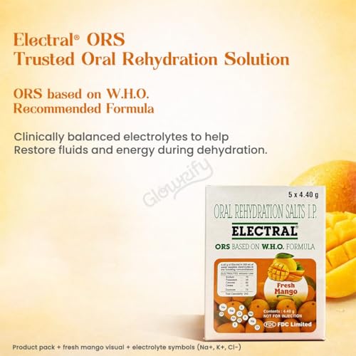 Image of ELECTRAL Oral Rehydration Salts I.P., Fresh Mango