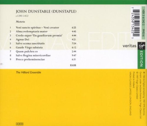 Miniatura 2 de Dunstable Motets