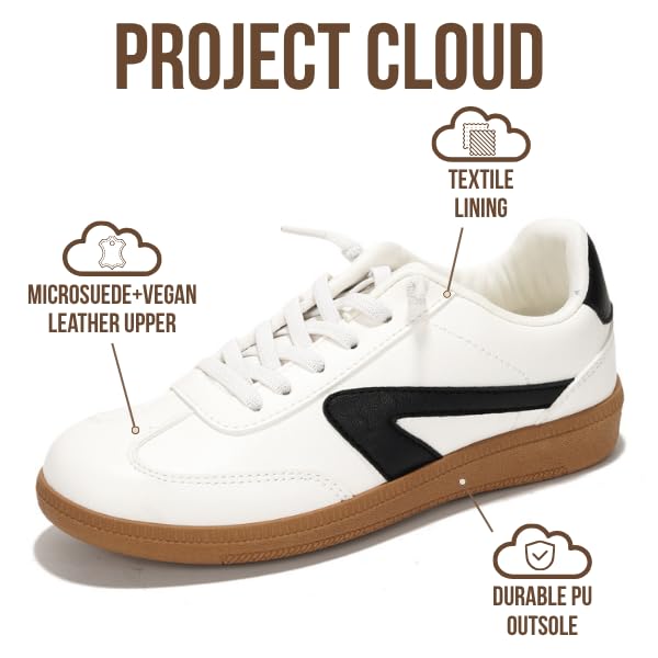 Project Cloud Kids Shoes for Girls & Boys - Non-Slip Memory Foam Girls Shoes - Lightweight Lace-Up Boys Fashion Sneakers Trendy (Little Irita)2