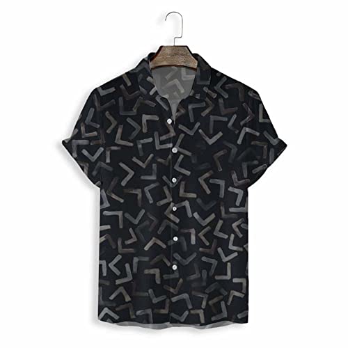 Imprimé tropical sur cette chemise hawaïenne vintage manche courte homme