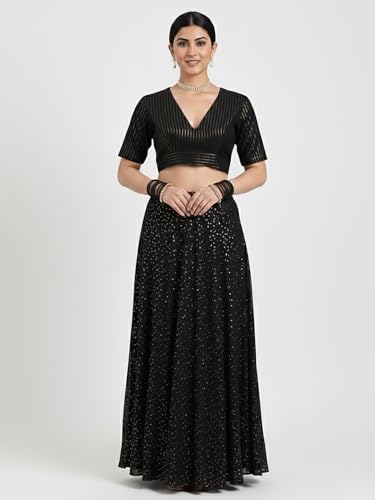 Image of Thevasa Women's Everyday Divine Depth V Neck Half Sleeves Blouse