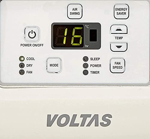 Voltas 1.5 Ton 5 Star Inverter Window AC (Copper, Dust Filter, 185V ADA, White) - Image 5