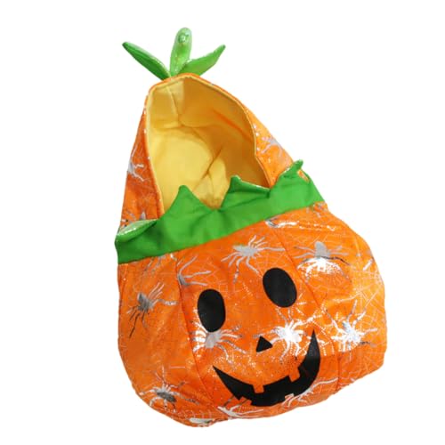 Disfraz de calabaza para perro y gato talla pequeña