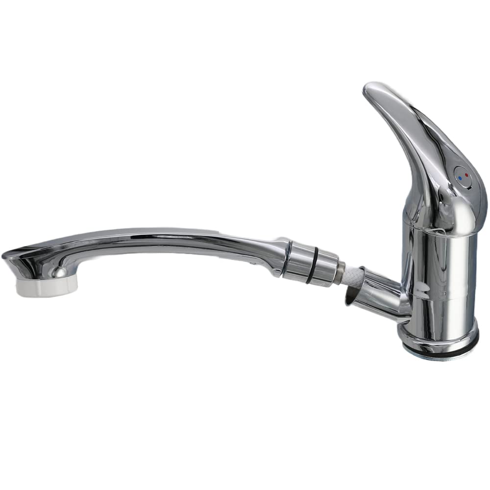 Damixa titan lage druk keukenkraan chroom 620030000 - Sanitair outlet