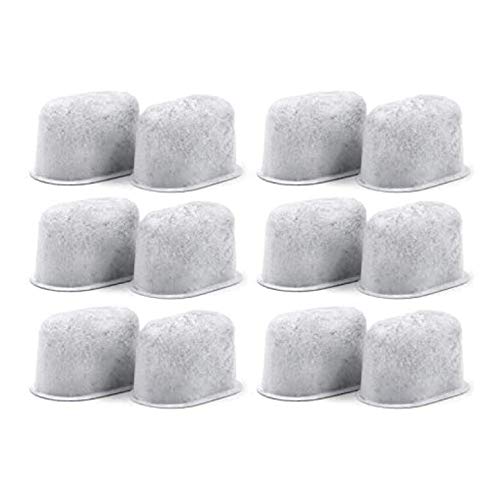12-Pack Compatible KEURIG Replacement Water Filters by CAFE BREW COLLECTION - Universal Fit Keurig Compatible Filters - Replacement Charcoal Water Filters for Original Keurig & 2.0 Coffee Machines