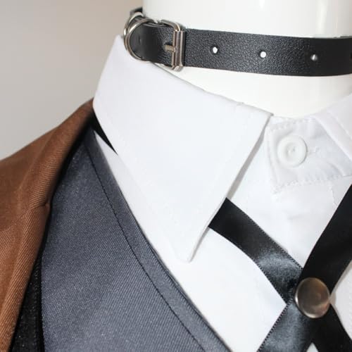 Cosplay Nakahara Chuuya ensemble complet résolvant le manque d'accessoires - 4