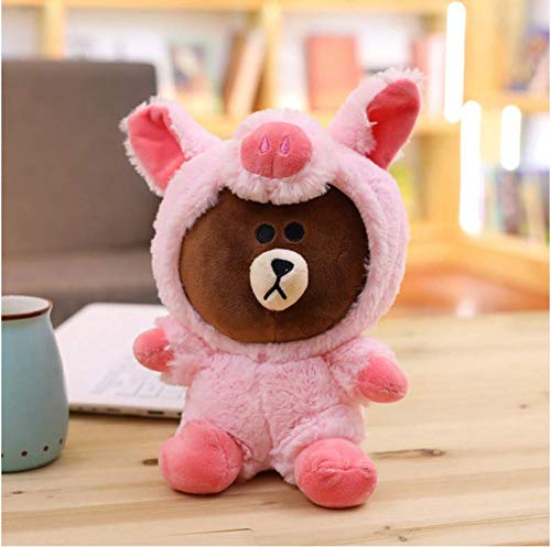 lili-nice Coreano Pop Brown Cony Muñeca De Peluche Dinosaurio Jirafa Perro Tigre...