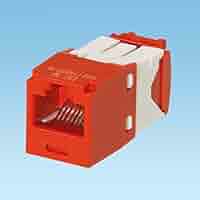 【新品】panduit mini-com cc5e88bl 30個セット Panduit CC5E88BL Mini-Com® TX5e™ UTP Coupler Jack Module